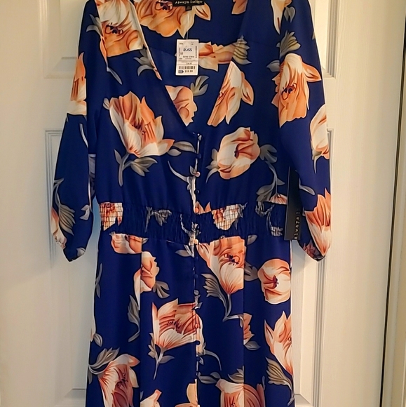 Always Indigo Dresses & Skirts - SALE 15% off 3 SALE NWT floral print dress